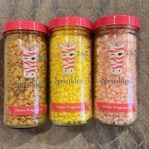 Pink Zebra Sprinkles Peanutbutter cookies,Lemon pound cake&Frosted Sugar cookie